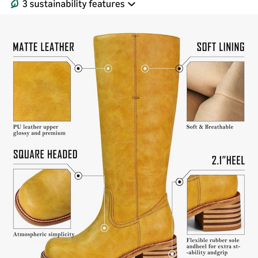 Knee boots